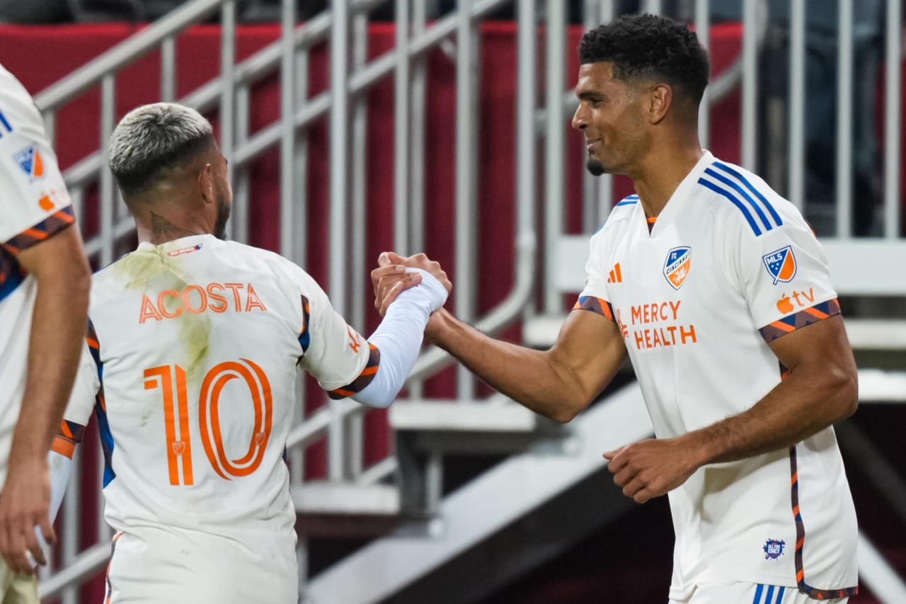 CHICAGO, ILLINOIS - MARCH 2: Chicago Fire FC against FC Cincinnati on March 2, 2024 at Soldier Field in Chicago, Illinois.