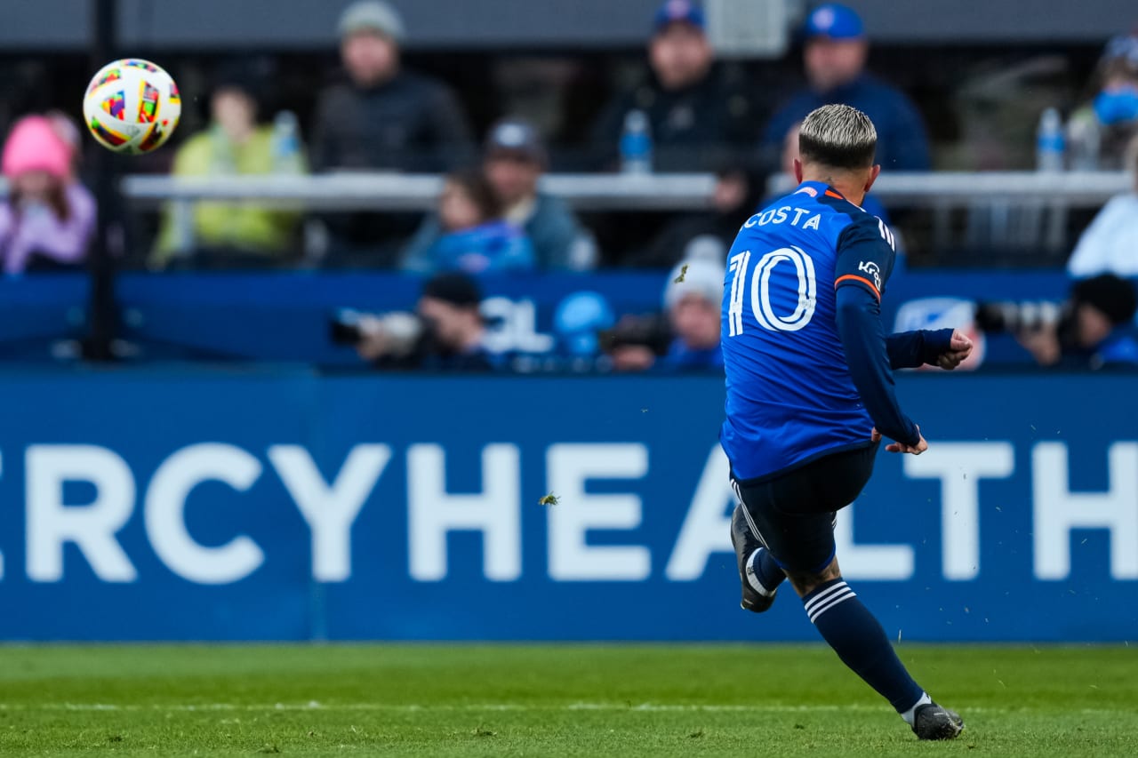 CINCINNATI, OHIO - MARCH 10: FC Cincinnati against D.C. United on March 10, 2024 at TQL Stadium in Cincinnati, Ohio.