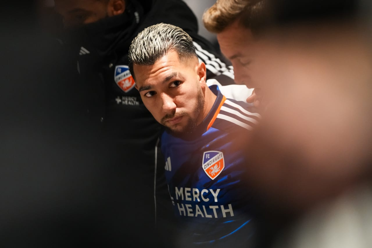 CINCINNATI, OHIO - MARCH 10: FC Cincinnati against D.C. United on March 10, 2024 at TQL Stadium in Cincinnati, Ohio.