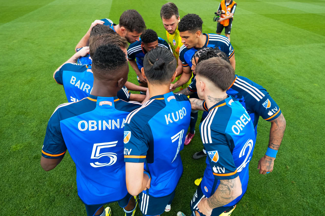 CINCINNATI, OHIO - APRIL 27: FC Cincinnati against Colorado Rapids on April 27, 2024 at TQL Stadium in Cincinnati, Ohio.