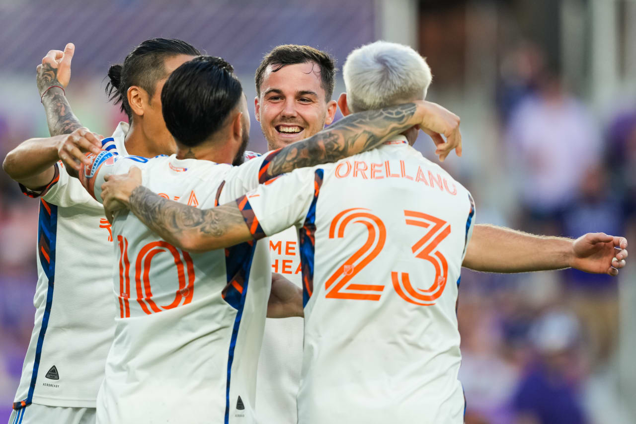 ORLANDO, FLORIDA - MAY 4: Orlando City SC against FC Cincinnati on May 4, 2024 at Inter&Co Stadium in Orlando, Florida.
