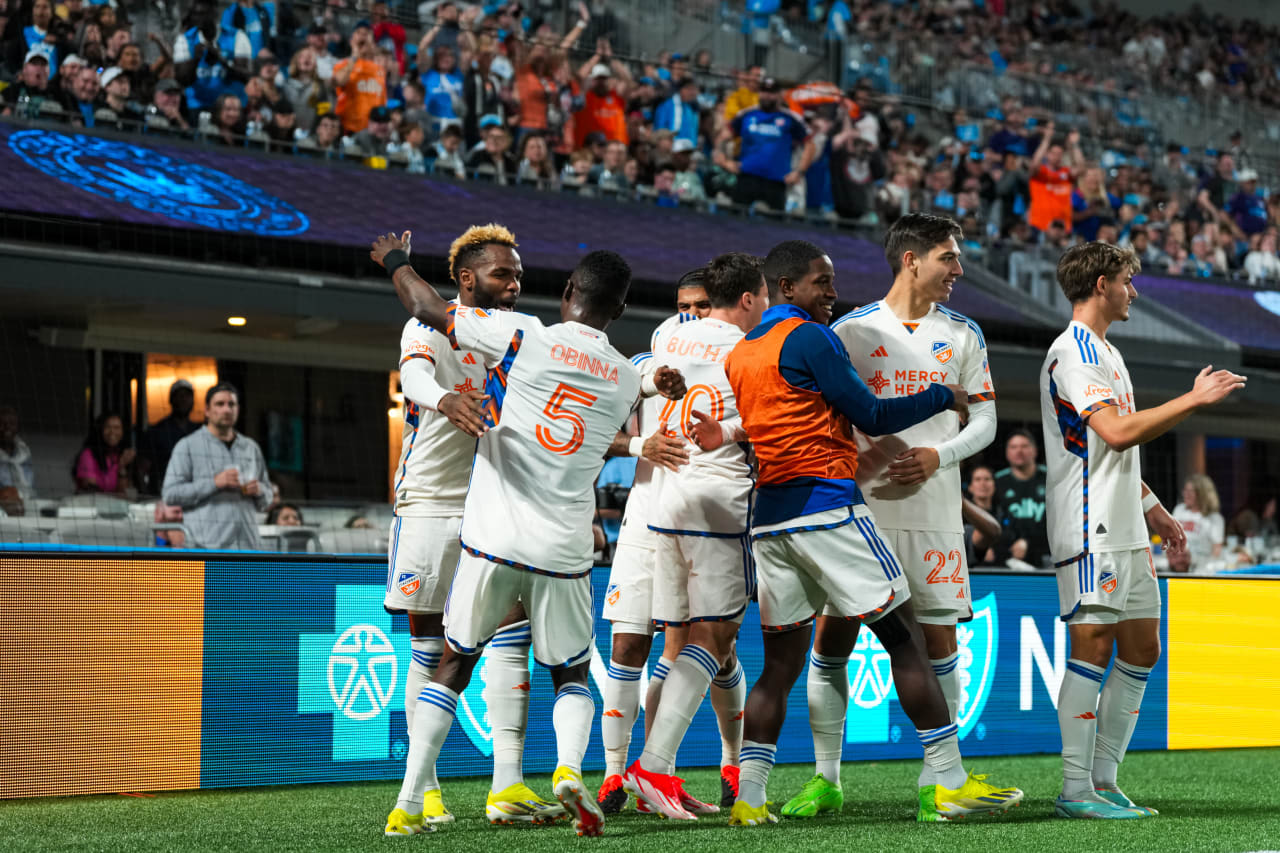 CHARLOTTE, NORTH CAROLINA - MARCH 30: Charlotte FC against FC Cincinnati on March 30, 2024 at Bank of America Stadium in Charlotte, North Carolina.