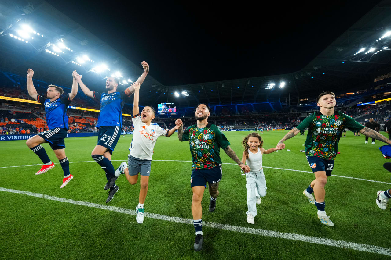 CINCINNATI, OHIO - APRIL 27: FC Cincinnati against Colorado Rapids on April 27, 2024 at TQL Stadium in Cincinnati, Ohio.
