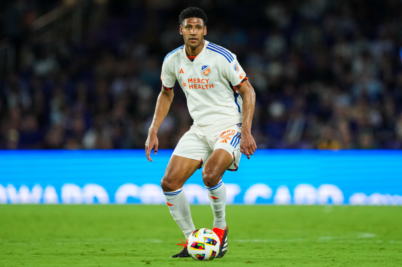 ORLANDO, FLORIDA - MAY 4: Orlando City SC against FC Cincinnati on May 4, 2024 at Inter&Co Stadium in Orlando, Florida.
