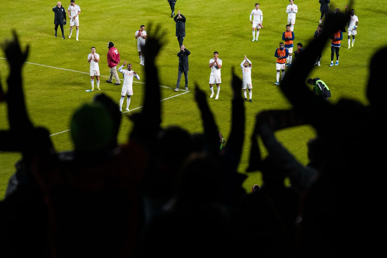 CHICAGO, ILLINOIS - MARCH 2: Chicago Fire FC against FC Cincinnati on March 2, 2024 at Soldier Field in Chicago, Illinois.