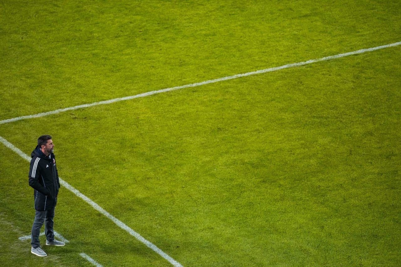 CHICAGO, ILLINOIS - MARCH 2: Chicago Fire FC against FC Cincinnati on March 2, 2024 at Soldier Field in Chicago, Illinois.