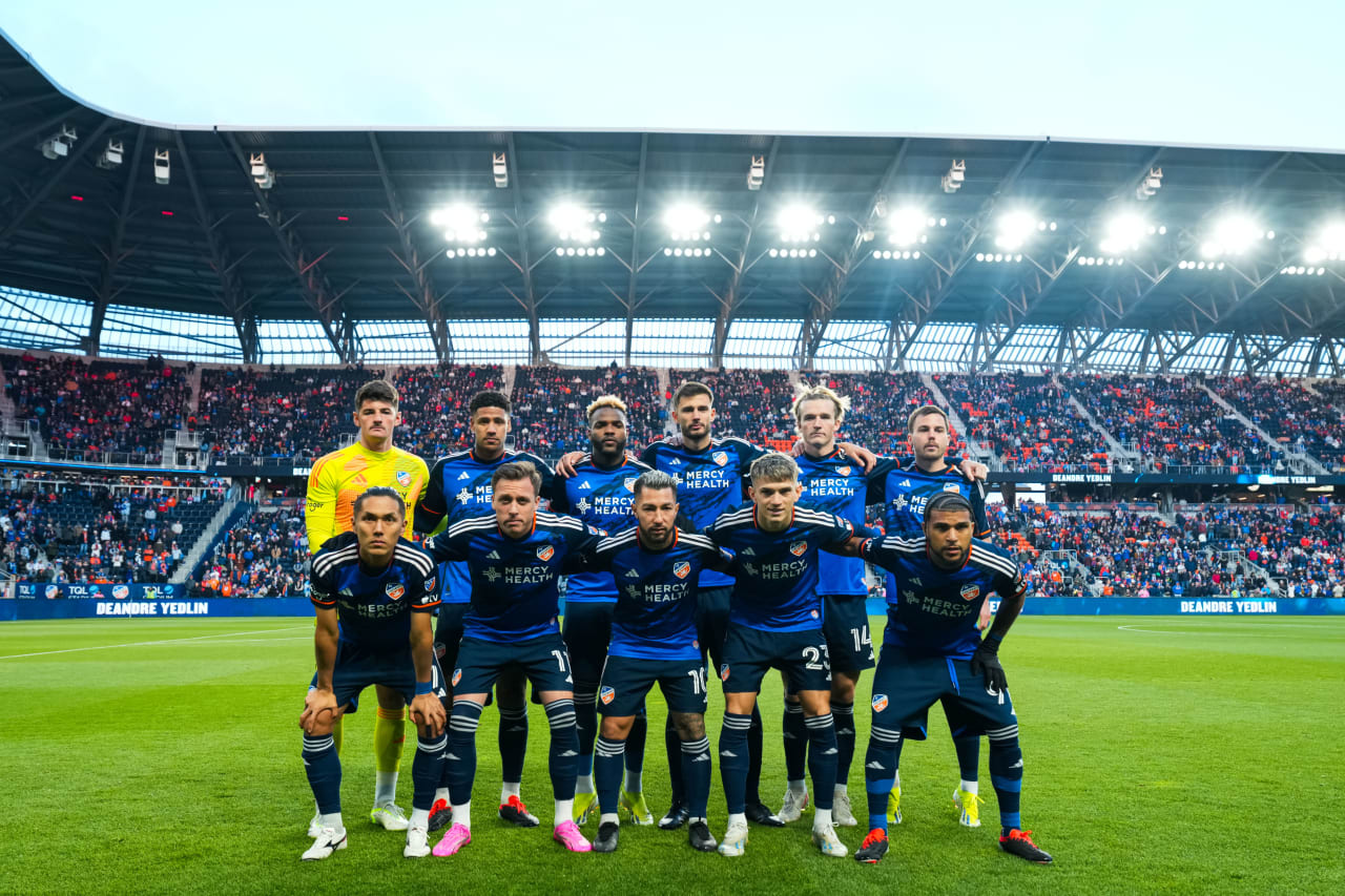 CINCINNATI, OHIO - MARCH 23: FC Cincinnati against New York City FC on March 23, 2024 at TQL Stadium in Cincinnati, Ohio.