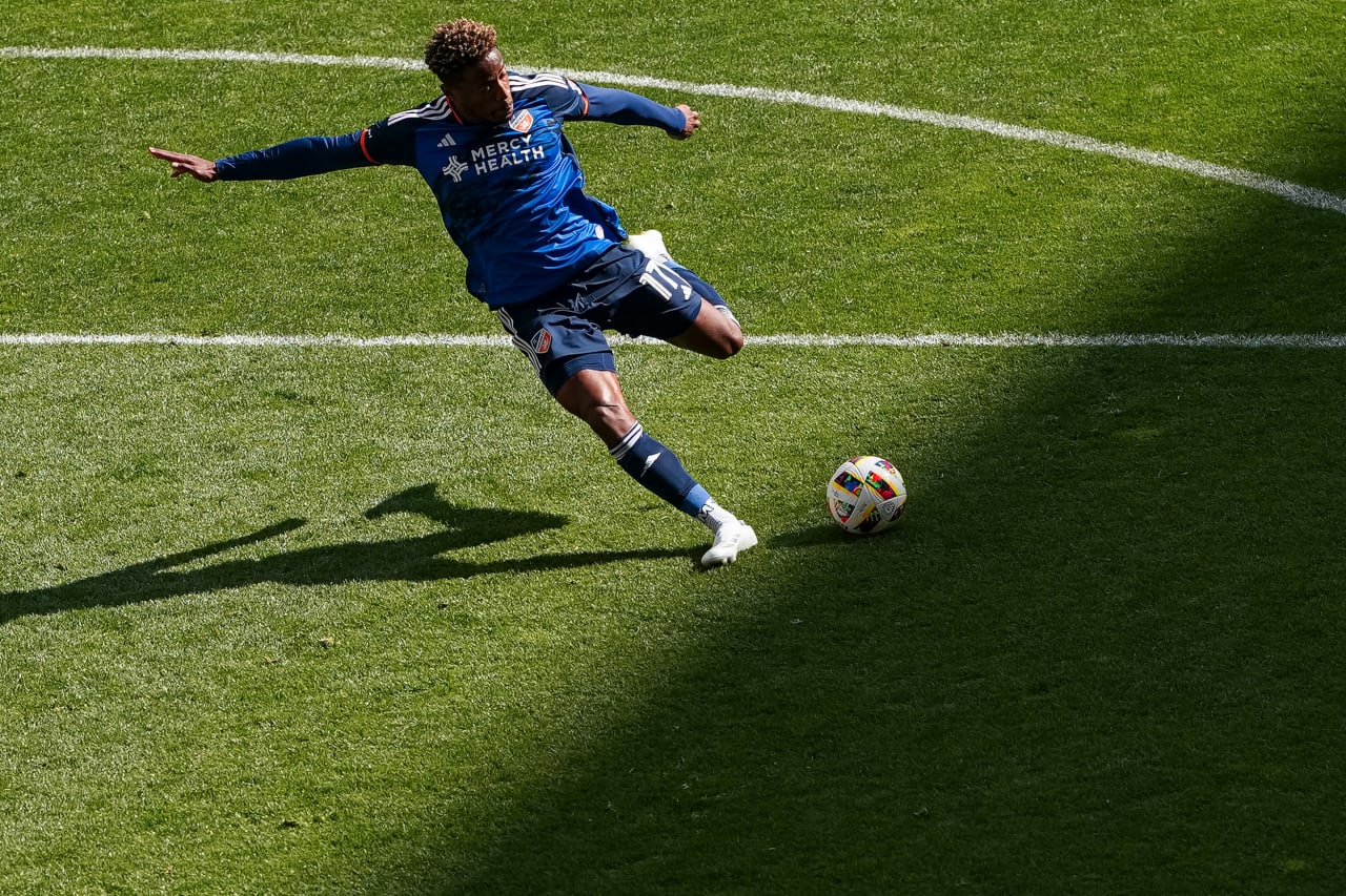 CINCINNATI, OHIO - MARCH 10: FC Cincinnati against D.C. United on March 10, 2024 at TQL Stadium in Cincinnati, Ohio.