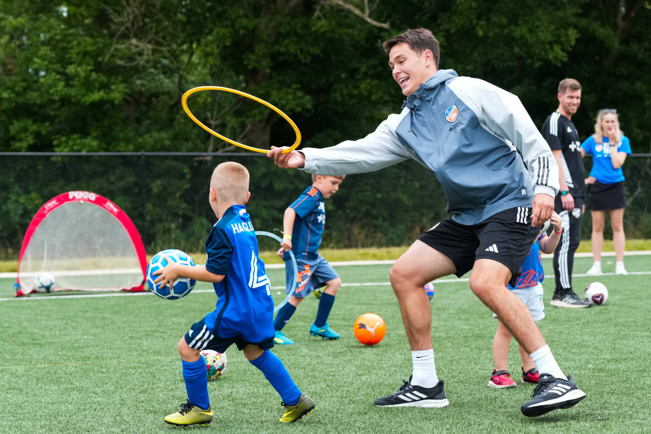 Kids Club Training with Coaches