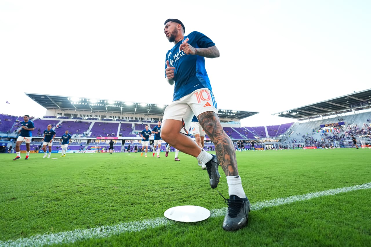 ORLANDO, FLORIDA - MAY 4: Orlando City SC against FC Cincinnati on May 4, 2024 at Inter&Co Stadium in Orlando, Florida.