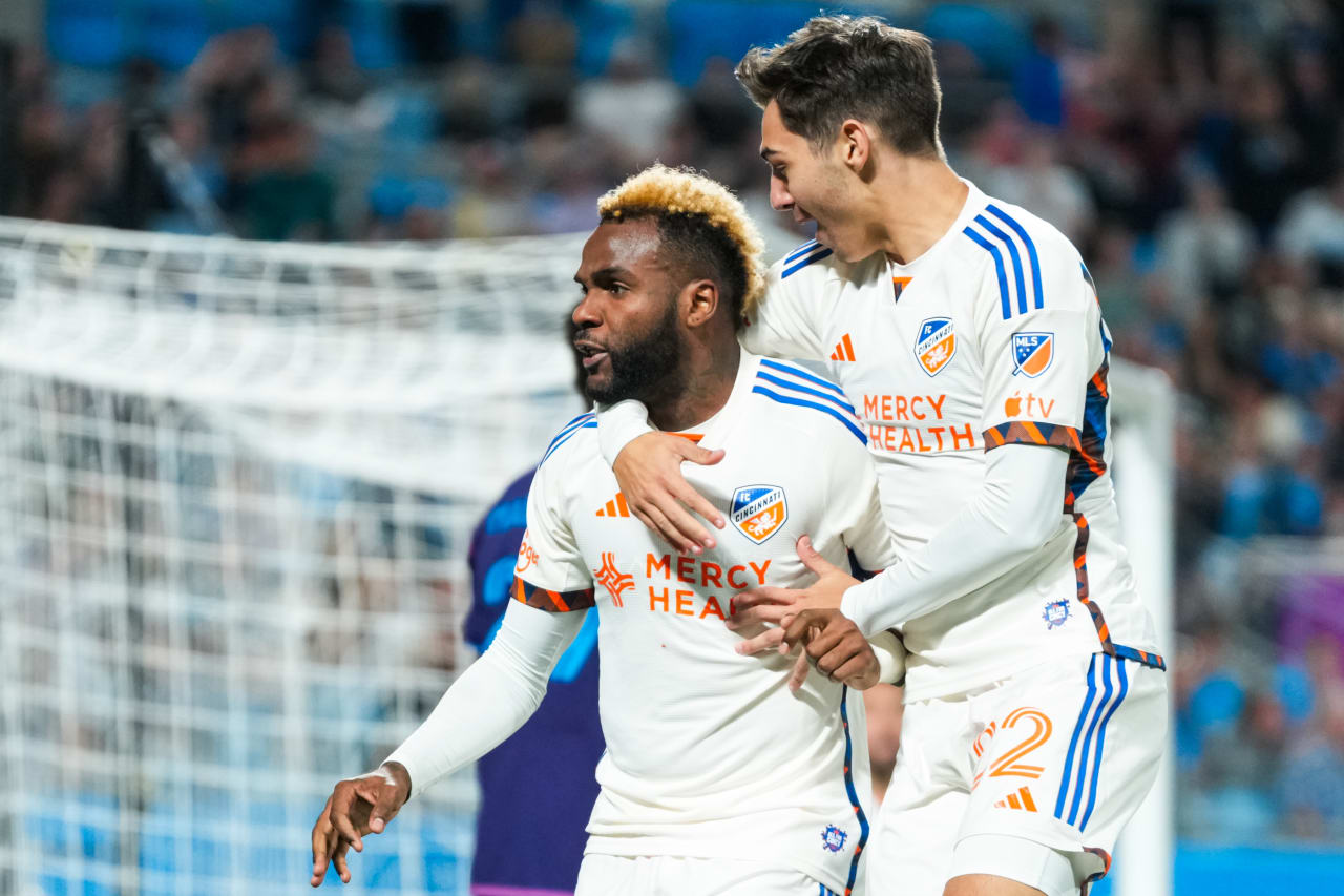 CHARLOTTE, NORTH CAROLINA - MARCH 30: Charlotte FC against FC Cincinnati on March 30, 2024 at Bank of America Stadium in Charlotte, North Carolina.