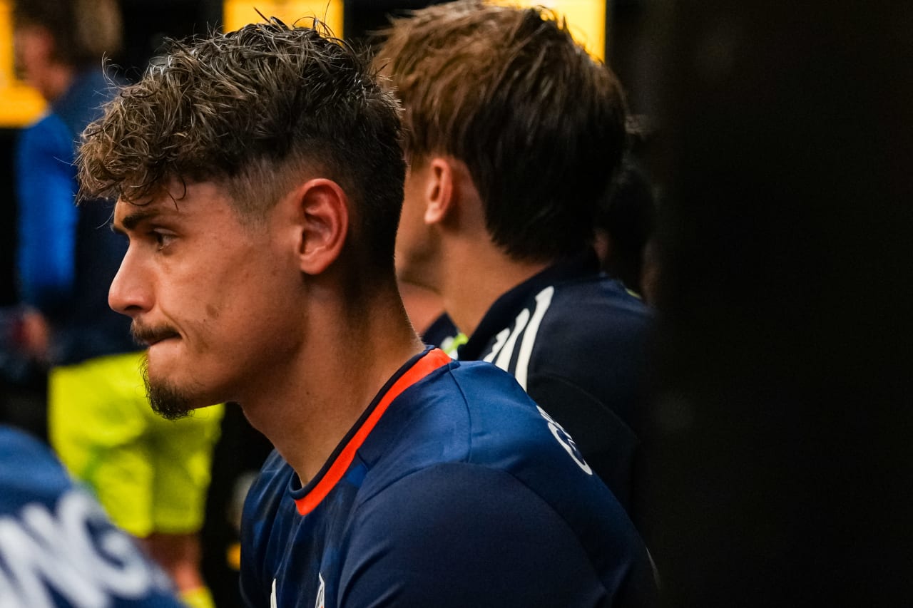 HIGHLAND HEIGHTS, KENTUCKY - April 10: FC Cincinnati 2 against New England Revolution II on April 10, 2024 at Scudamore Field at Northern Kentucky University in Highland Heights, Kentucky.