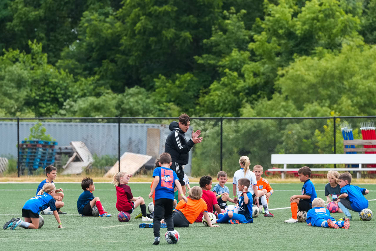 Kids Club Training with Coaches
