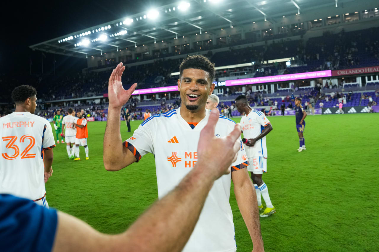 ORLANDO, FLORIDA - MAY 4: Orlando City SC against FC Cincinnati on May 4, 2024 at Inter&Co Stadium in Orlando, Florida.