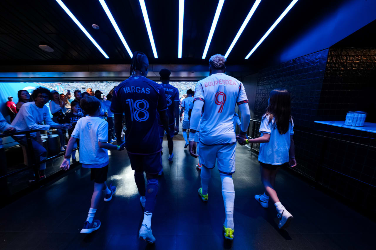 CHARLOTTE, NORTH CAROLINA - MARCH 30: Charlotte FC against FC Cincinnati on March 30, 2024 at Bank of America Stadium in Charlotte, North Carolina.