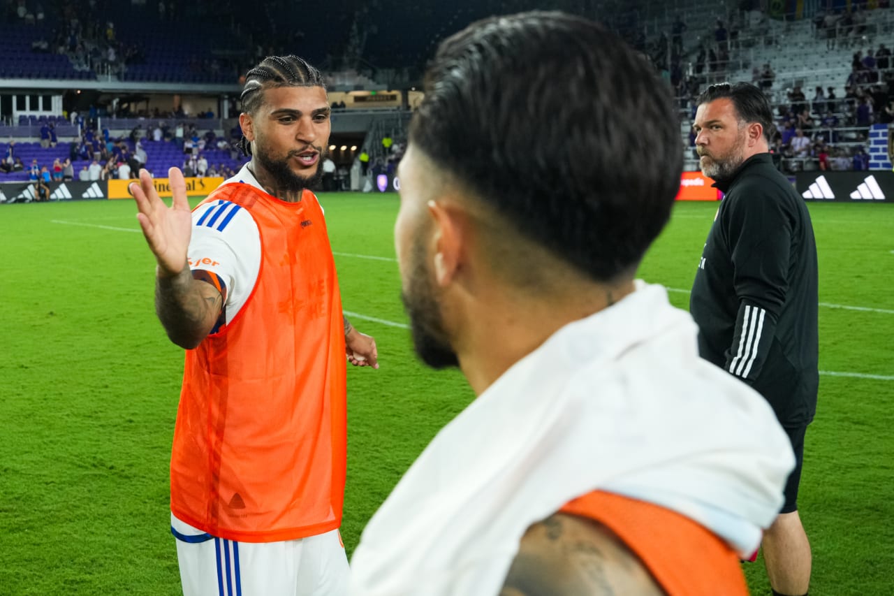 ORLANDO, FLORIDA - MAY 4: Orlando City SC against FC Cincinnati on May 4, 2024 at Inter&Co Stadium in Orlando, Florida.