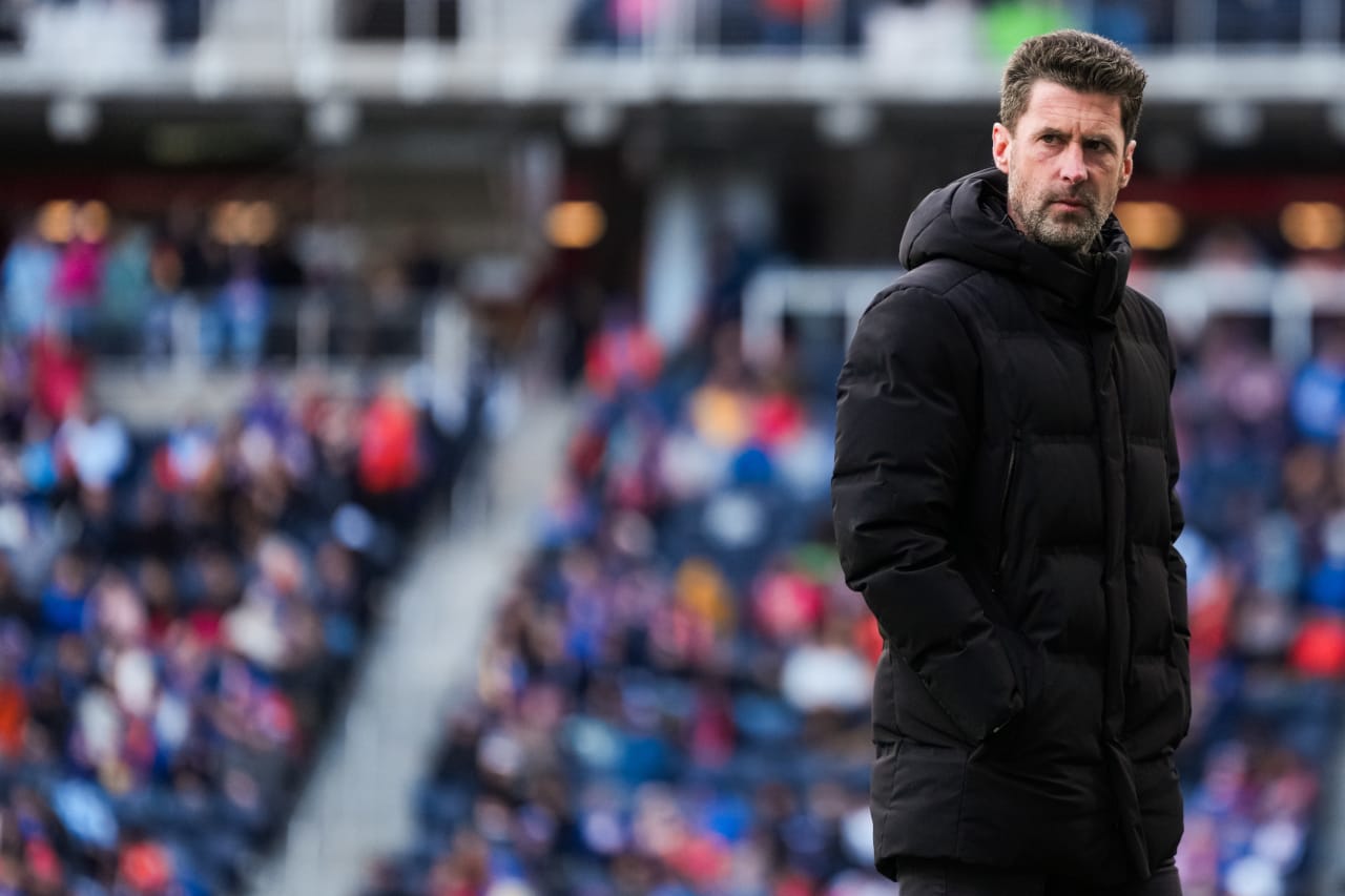 CINCINNATI, OHIO - MARCH 10: FC Cincinnati against D.C. United on March 10, 2024 at TQL Stadium in Cincinnati, Ohio.