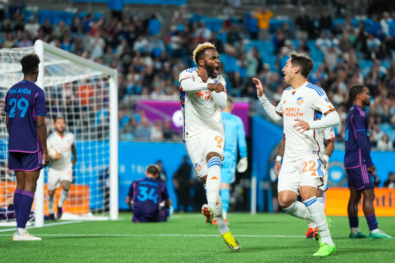 CHARLOTTE, NORTH CAROLINA - MARCH 30: Charlotte FC against FC Cincinnati on March 30, 2024 at Bank of America Stadium in Charlotte, North Carolina.