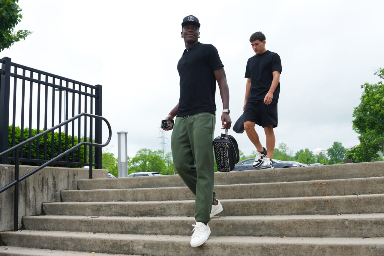 HIGHLAND HEIGHTS, KENTUCKY - MAY 4: FC Cincinnati 2 against Crown Legacy FC on May 4, 2024 at Scudamore Field at Northern Kentucky University in Highland Heights, Kentucky.