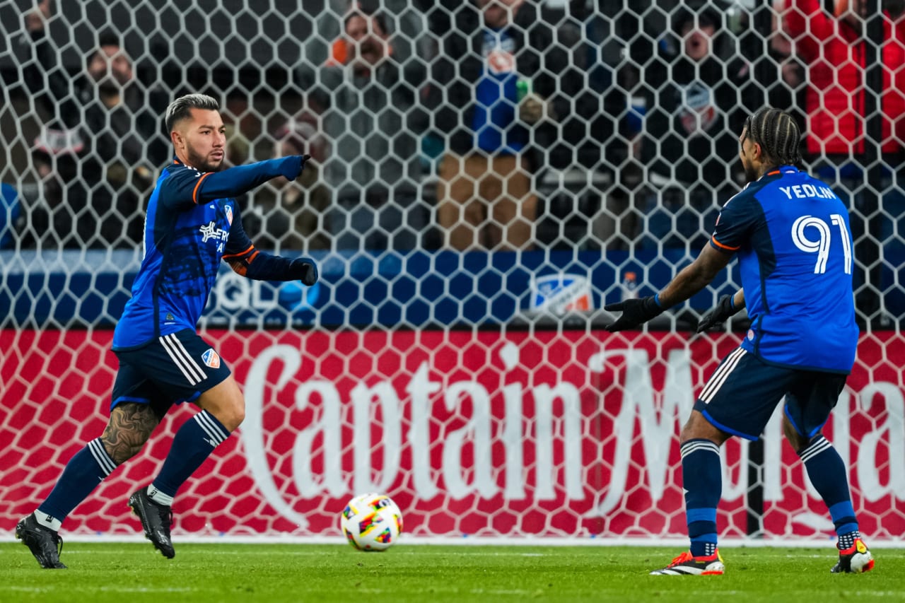 CINCINNATI, OHIO - MARCH 23: FC Cincinnati against New York City FC on March 23, 2024 at TQL Stadium in Cincinnati, Ohio.