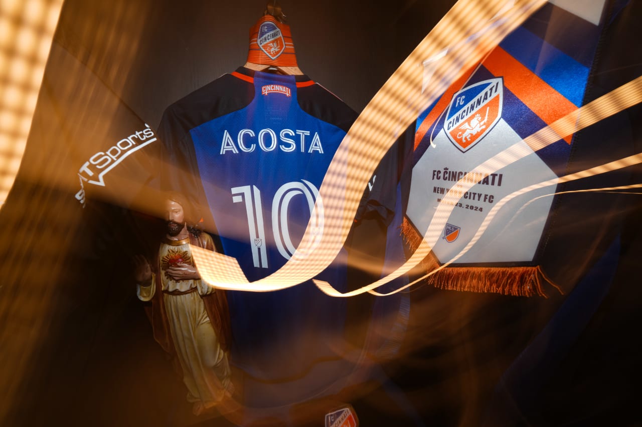 CINCINNATI, OHIO - MARCH 23: FC Cincinnati against New York City FC on March 23, 2024 at TQL Stadium in Cincinnati, Ohio.