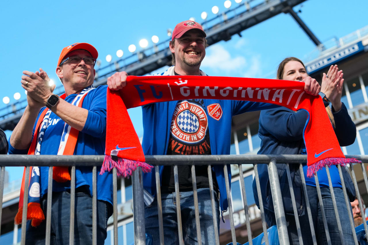 FOXBOROUGH, MASSACHUSETTS - MARCH 17:  New England Revolution against FC Cincinnati on March 17, 2024 in Foxborough, Massachusetts.