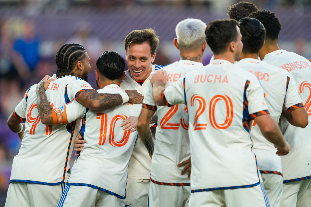 ORLANDO, FLORIDA - MAY 4: Orlando City SC against FC Cincinnati on May 4, 2024 at Inter&Co Stadium in Orlando, Florida.