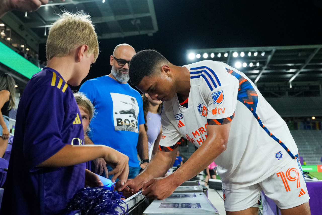 ORLANDO, FLORIDA - MAY 4: Orlando City SC against FC Cincinnati on May 4, 2024 at Inter&Co Stadium in Orlando, Florida.