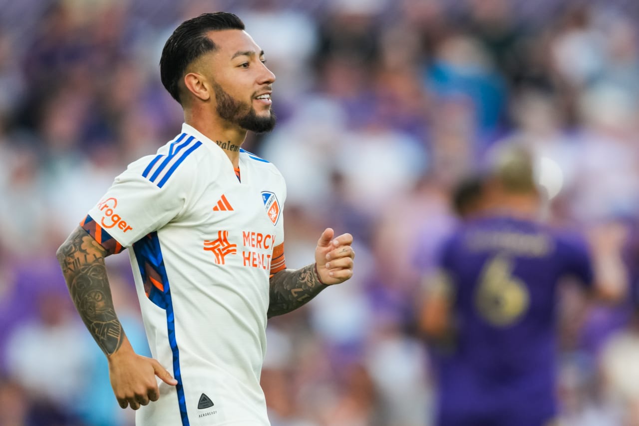 ORLANDO, FLORIDA - MAY 4: Orlando City SC against FC Cincinnati on May 4, 2024 at Inter&Co Stadium in Orlando, Florida.