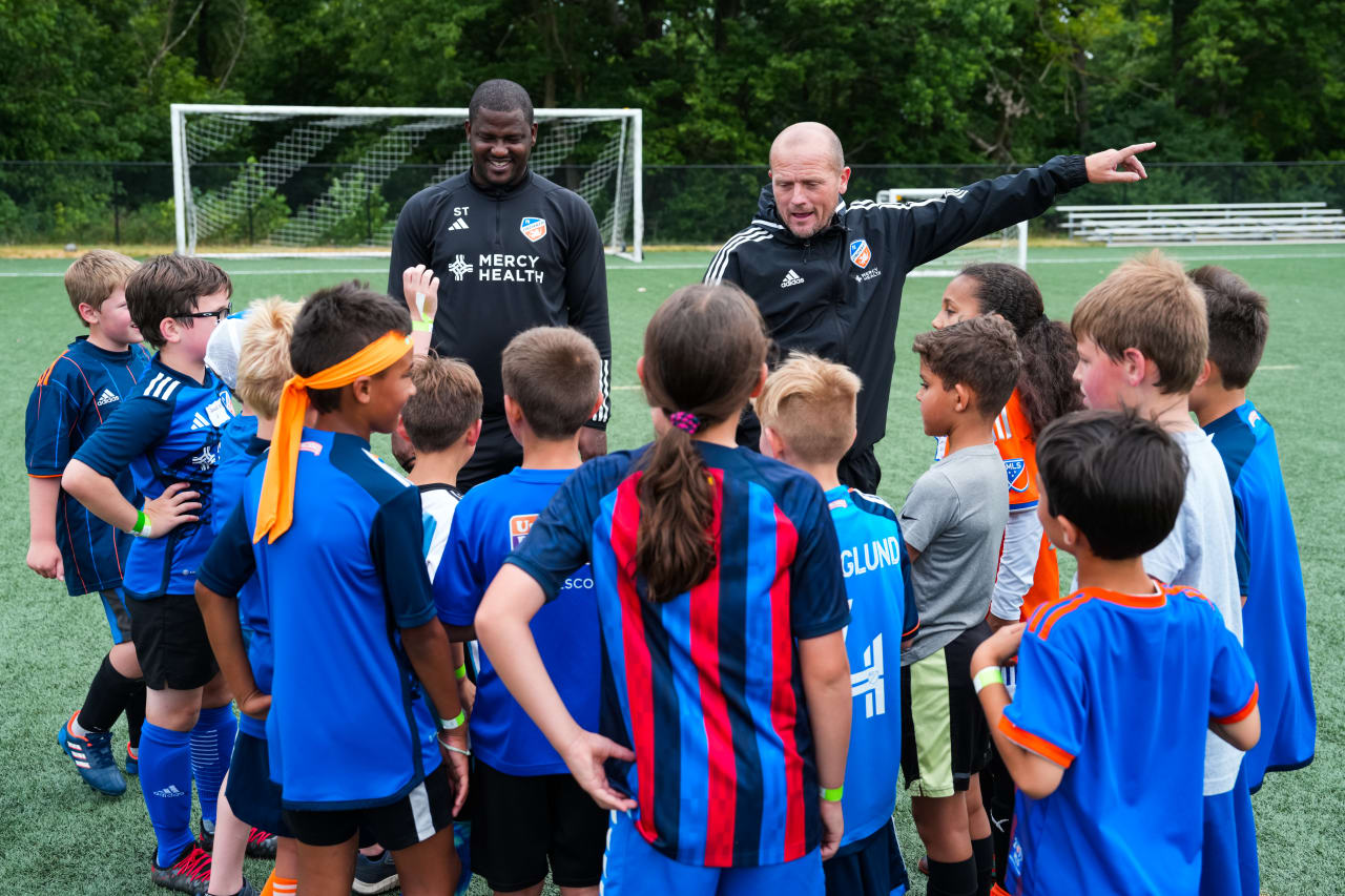 Kids Club Training with Coaches