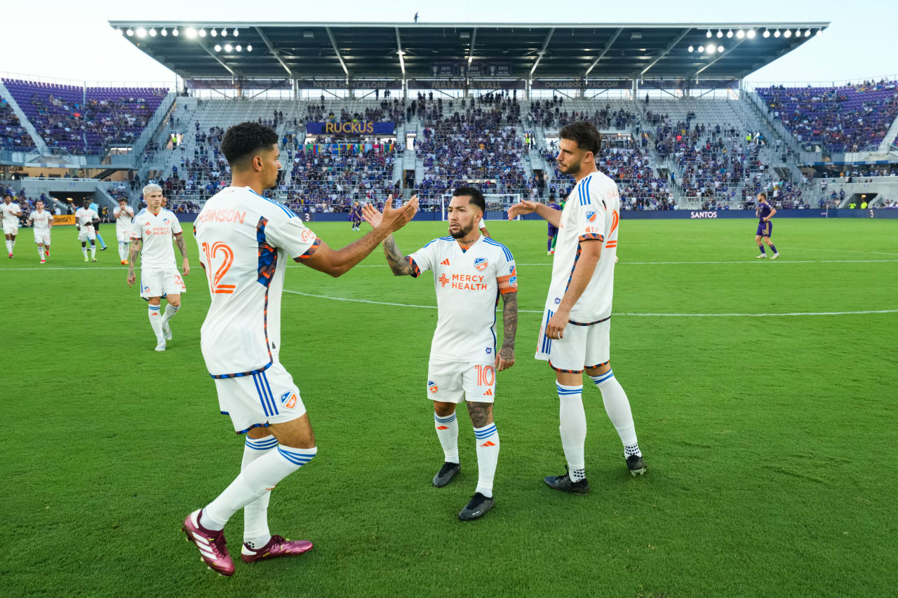 ORLANDO, FLORIDA - MAY 4: Orlando City SC against FC Cincinnati on May 4, 2024 at Inter&Co Stadium in Orlando, Florida.