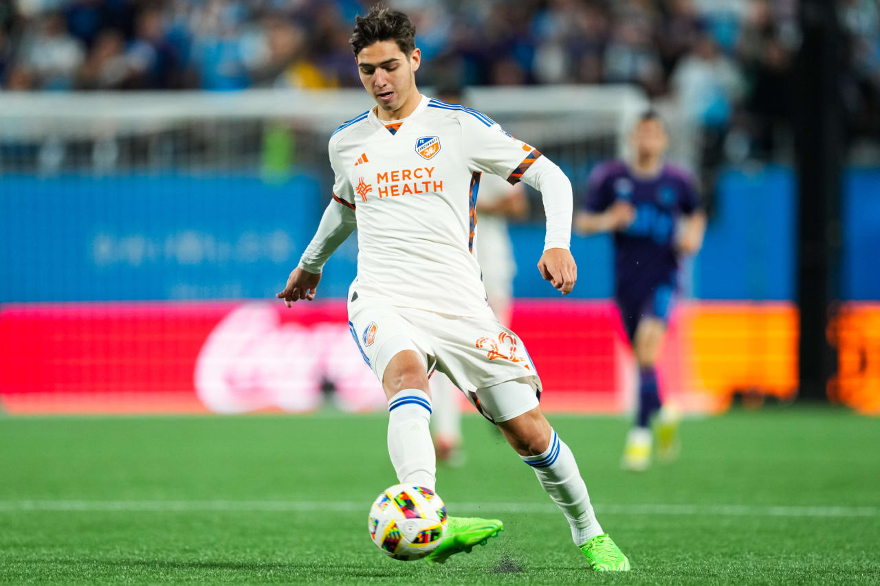CHARLOTTE, NORTH CAROLINA - MARCH 30: Charlotte FC against FC Cincinnati on March 30, 2024 at Bank of America Stadium in Charlotte, North Carolina.