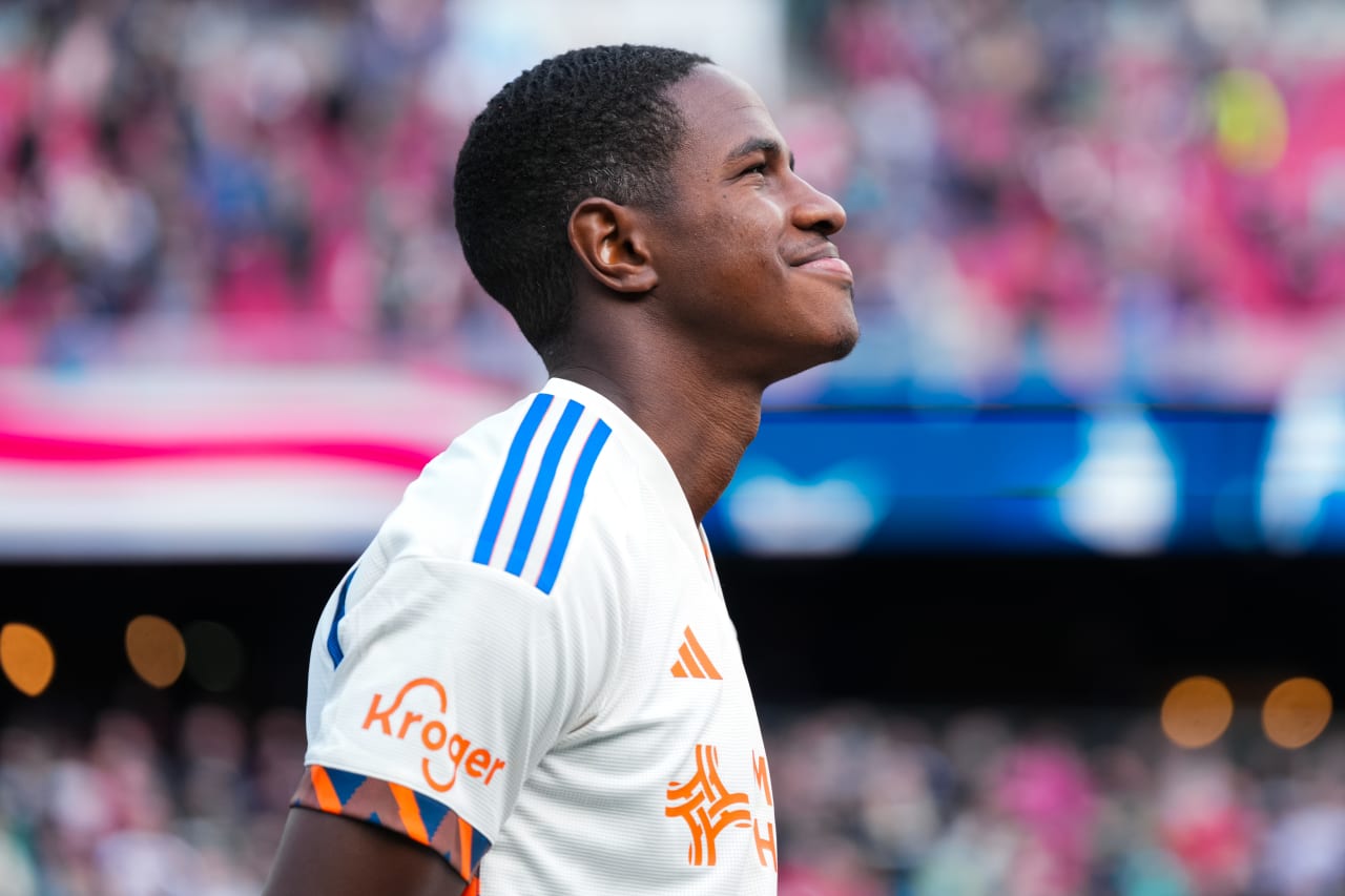 FOXBOROUGH, MASSACHUSETTS - MARCH 17:  New England Revolution against FC Cincinnati on March 17, 2024 in Foxborough, Massachusetts.