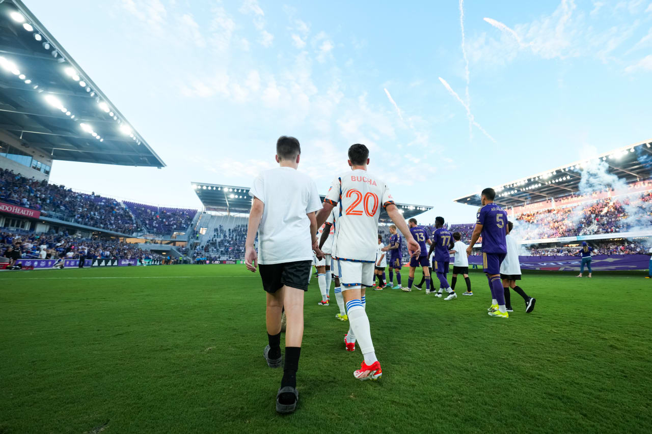 ORLANDO, FLORIDA - MAY 4: Orlando City SC against FC Cincinnati on May 4, 2024 at Inter&Co Stadium in Orlando, Florida.