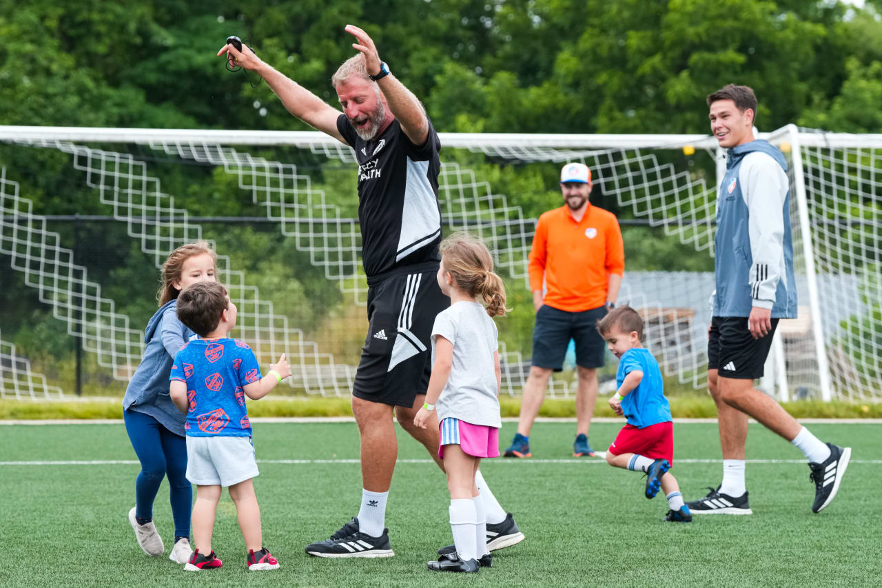 Kids Club Training with Coaches