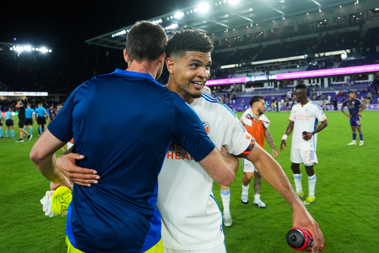 ORLANDO, FLORIDA - MAY 4: Orlando City SC against FC Cincinnati on May 4, 2024 at Inter&Co Stadium in Orlando, Florida.