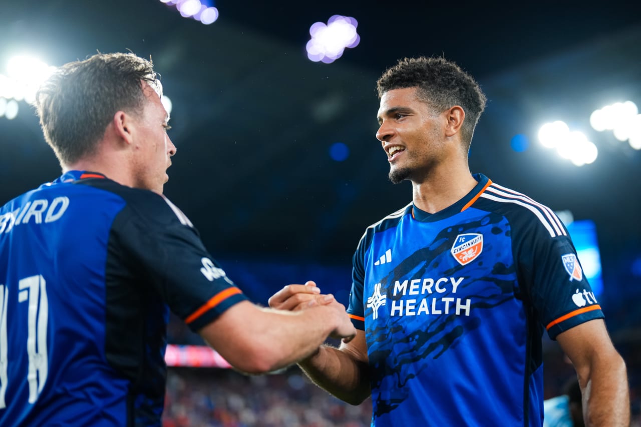 CINCINNATI, OHIO - APRIL 27: FC Cincinnati against Colorado Rapids on April 27, 2024 at TQL Stadium in Cincinnati, Ohio.