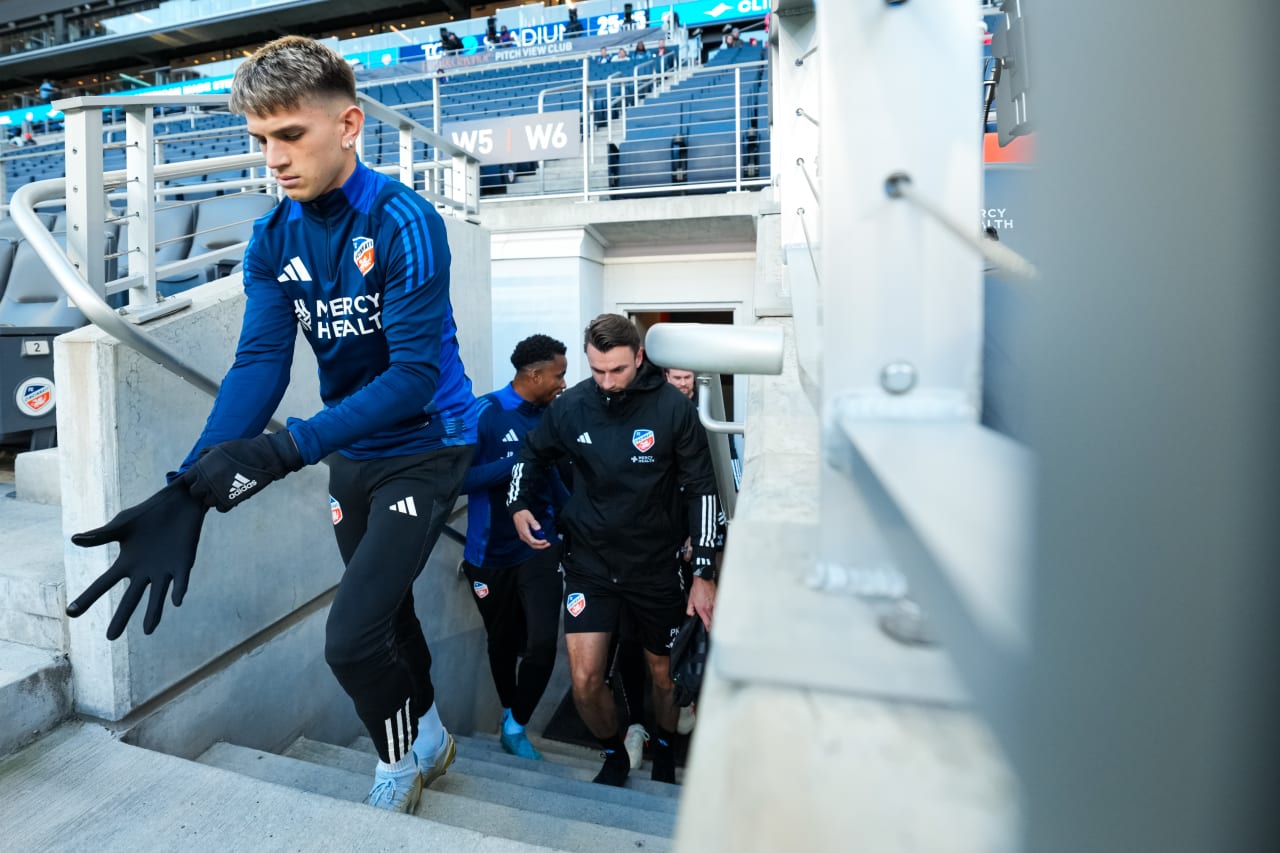 CINCINNATI, OHIO - MARCH 23: FC Cincinnati against New York City FC on March 23, 2024 at TQL Stadium in Cincinnati, Ohio.