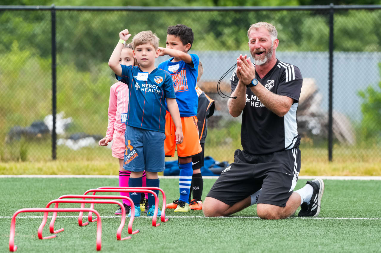 Kids Club Training with Coaches