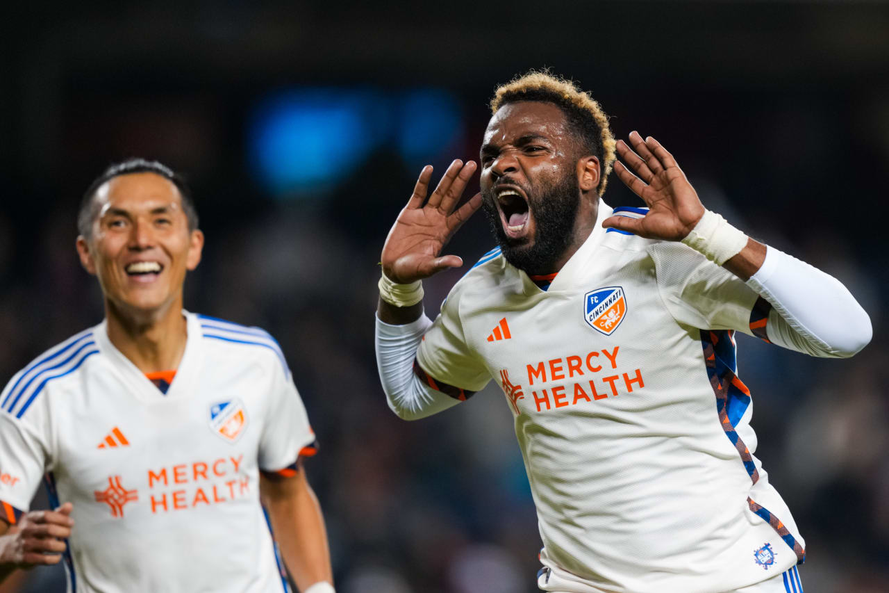 CHICAGO, ILLINOIS - MARCH 2: Chicago Fire FC against FC Cincinnati on March 2, 2024 at Soldier Field in Chicago, Illinois.